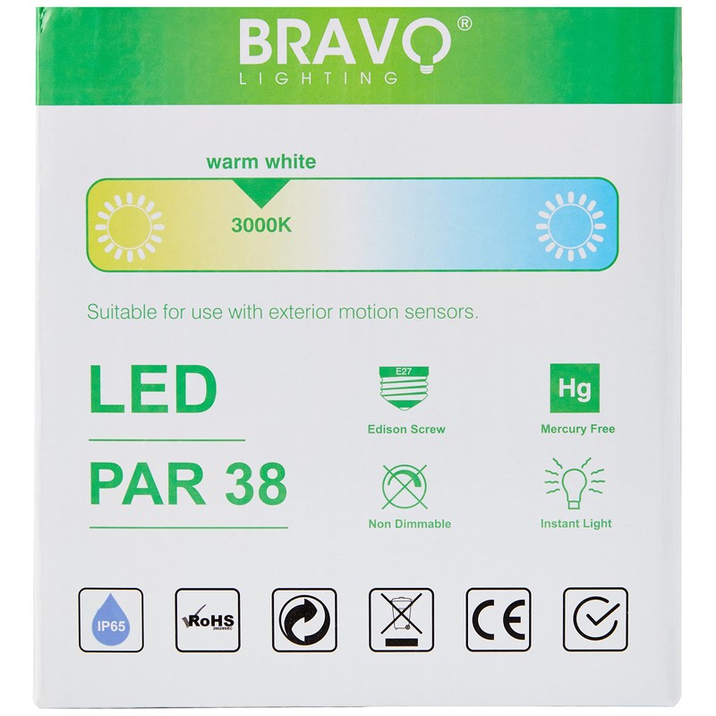Bravo Lighting PAR38 16W IP65 LED E27 Equivalent To 150