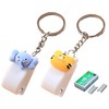 Mini Desktop Staples, 2 Pcs Tiger and Elephant Design Stapler