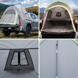 GOTIDY Pickup Truck Bed Camping Tent Truck Bed Tent 5.8' for 2 Person,Truck Tent for Toyota, Tundra, Truck Camper PU2000mm Double Layer for 2 Person, Portable Truck Bed Tent with Rainfly