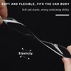 JUSTTOP 4 PCS Transparent Car Door Handle Cup Protector, 3D