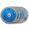 5Pcs/Lot Super Thin Diamona Blade 4" Diamond Porcelain Blade for