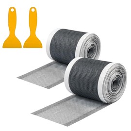 Haarsieb Duschrinne - 10cm x 10m Abflusssieb Dusche Haare - 2Pcs Haarsieb Dusche Groß Filter, Shower Drain Hair Catcher, Selbstklebend Spülsieb Duschsieb für Badezimmer Duschen Badewannen Küchen