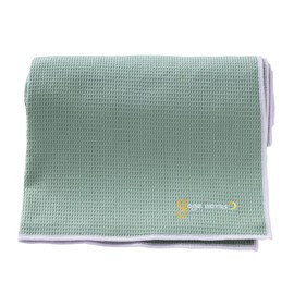 YogaWorks Waffle Yoga Rug, Jade Green, YW21712-05