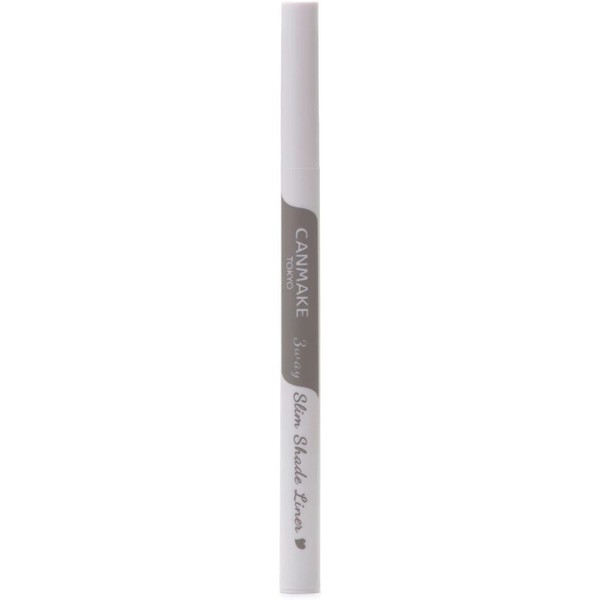  Canmake 3way slim shade liner 02 eyeliner ash brown