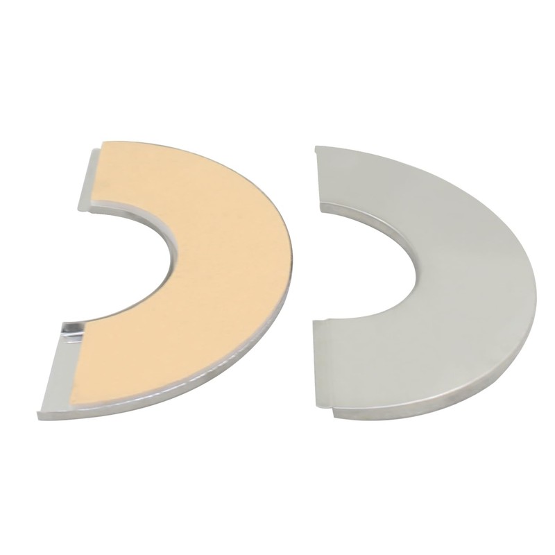 2 Sets Split Collars for Pipes Wood Stove Pipe Decorative