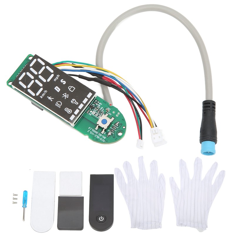 Electric Scooter Dashboard Circuit Board Bluetooth Board Replacement Parts for