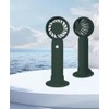 Portable USB Fan with Phone Stand, Handheld Mini Desk Fan