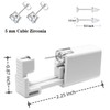 Disposable Ears Piercing Guns, Easy Self Piercing Kit with Stainless