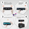 ONLYU 2x CRG 137 Toner For Canon 137 Toner Cartridge