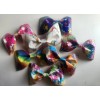 Handmade Rainbow Hair Clips / Bow Ties Set of ALL