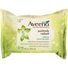 AVEENO Active Naturals Positively Radiant Makeup Removing Wipes, 25 ea