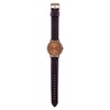 Casio MTP Watch, brown/rose gold, Strap