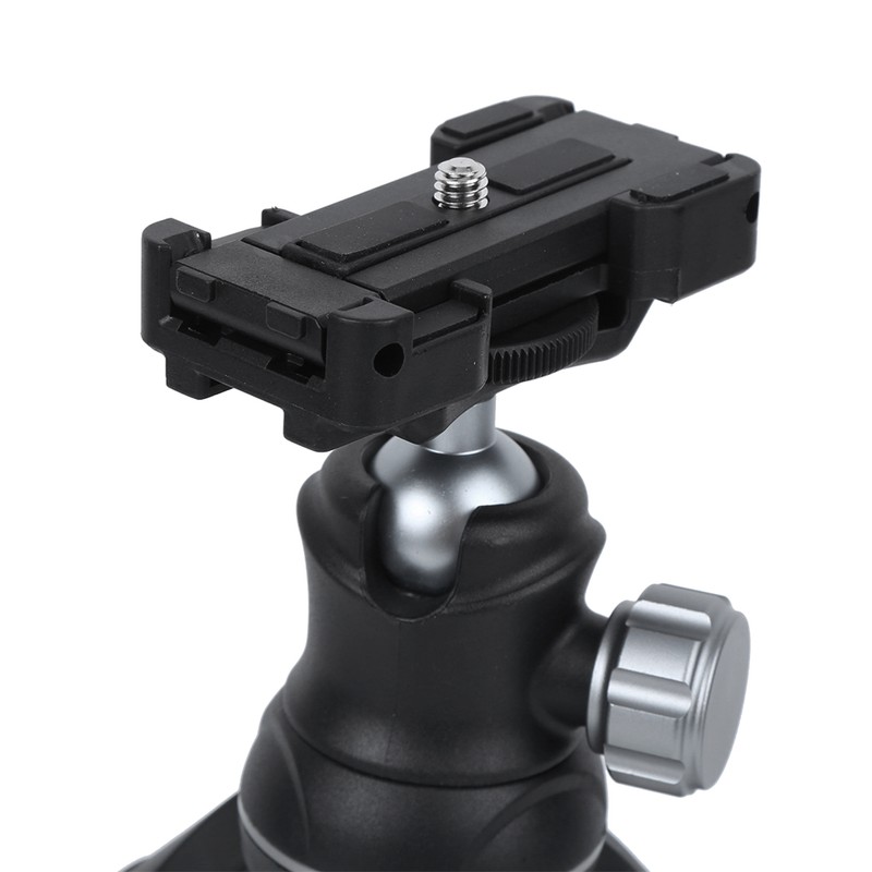 Mini Metal Desktop Tripod Stand Selfie Vlog Handle for Mobile