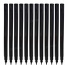iSketchO Felt Tip Colouring Pens, BLACK, Pack of 12, Fibre