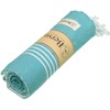 Bersuse 100% Cotton - Anatolia Peshtemal Hamam Towel - Aqua