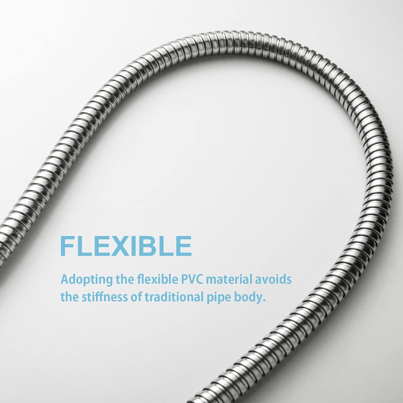 OFFO Stainless Steel Replacement High Pressure Extra Long Shower Hose,