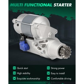 SCITOO Starter Motor fit for Lexus for ES300 1995-1996,for Toyota for Avalon 1995-1996,for Toyota for Camry 1995-1996 Replacement Starter 17534