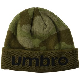 Umbro UUDQJC51 Knit Cap, Jr. Pattern Knit Cap, Kids, KH
