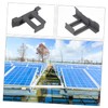 COHEALI 2sets Solar Panel Water Drain Clips Auto Remove Stagnant