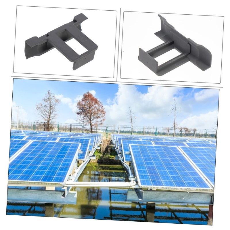 COHEALI 2sets Solar Panel Water Drain Clips Auto Remove Stagnant