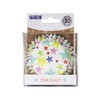 PME Cupcake Cases Foil Lined, Star Blast Pk/30