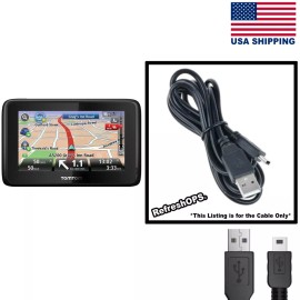 Unbranded TOM TOM PRO 7150 Portable Navigator GPS USB Cable Transfer Cord Replacement