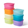 ANJUKE 7-Pack Meal Prep Containers (500ml / 17oz) — Reusable