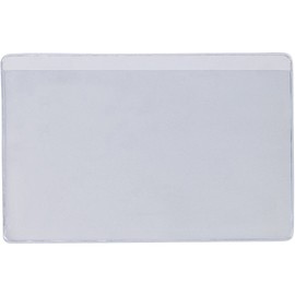 5 x 3" Super-Scan Press-On Vinyl Envelopes - Long Side Open