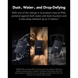 Lexar Armor 700 2TB USB 3.2 Gen Type-C Portable External SSD