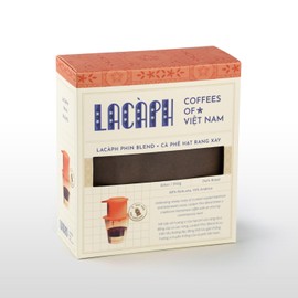 LACÀPH PHIN BLEND - Vietnamese Coffee with 85% Robusta 15% Arabica - Ground Coffee