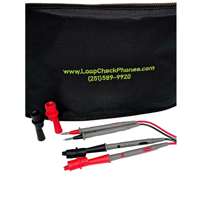 Loop Check Phones Electrician Continuity Test Phone Set TE002-RM with