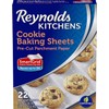 Reynolds Kitchens Cookie Baking Sheets, Pre-Cut Parchment Paper (22 Sheets,