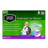 Berkley Jensen Incontinence Underwear for Women with Maximum Absorbency, Size