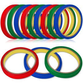 Adorainbow Bag Sealer Tape, Set of 18, 0.5 in x 98.8 ft (12 mm x 30 m), Commercial Use, Rustproof Steel Bag Sealer Compatible, Plastic Bags, Packing, Food Storage, Supermarket, Vegetables, Fruits