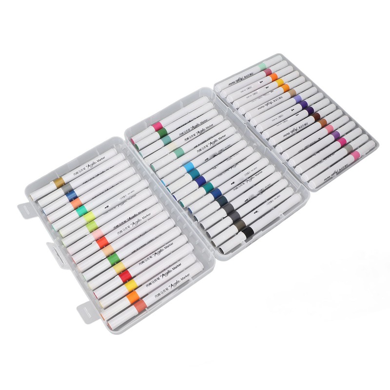 Acrylic Paint Markers Water Based Ink Waterproof High Coverage Paint