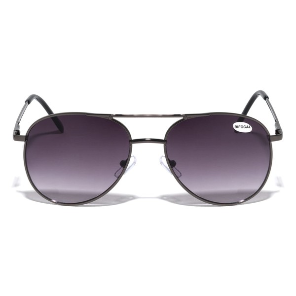 V.W.E. Classic Metal Reading Glasses - Bifocal Sunglasses Tear Drop