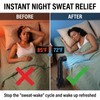 Bed Cooling Fan Under Sheets,Adjustable Bed Cooling System for Hot