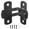 SANKEYTEW 90 Degree Flip Barn Door Lock, Protect Privacy -