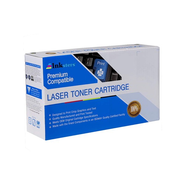 Inksters of America Remanufactured MICR Toner Cartridge Replacement for HP