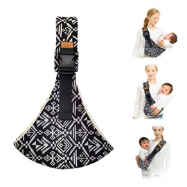 Baby Sling,Baby Sling Carrier,Toddler Carrier,Carrier for 10-30lbs,Lightweight and Non-Slip Hip Seat(Blacksail)
