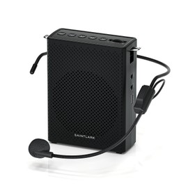 SAINTLARK S1 Voice Amplifier，with Wired Portable Voice Amplifier and Belt Supports MP3 Format Audio,Teacher Microphone for Classroom forpedagogical, Training,presentations, Guided Tours