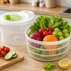 Manual Salad Spinner for Washing & Draining Produce – 3L