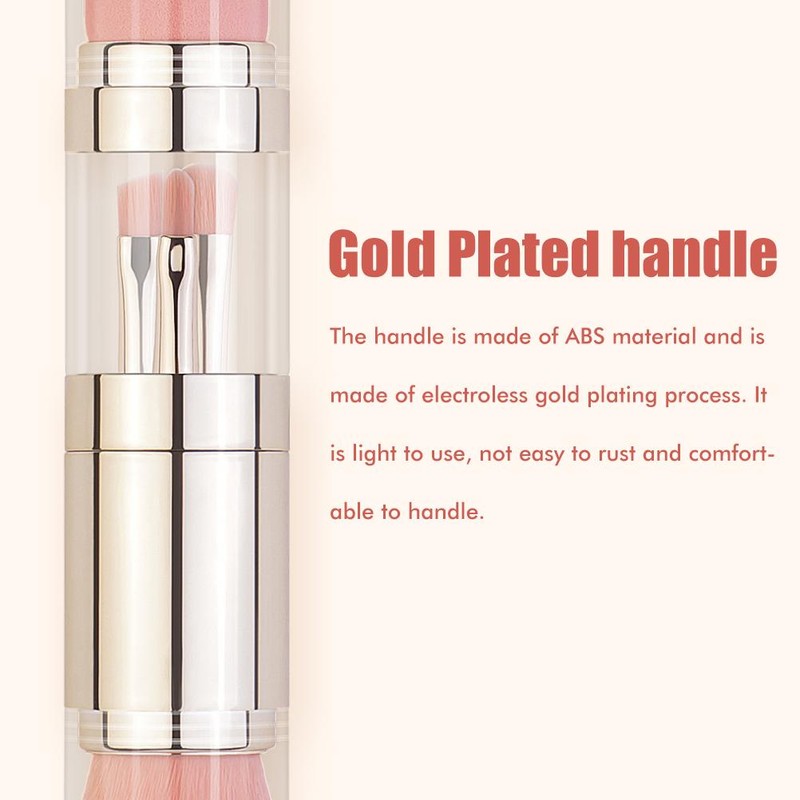 5 In 1 Makeup Brush Eyebrow Lip Eyeshadow Brush Makeup