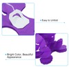 PATIKIL 9.8ft Four-Leaf Garland, 12 Pack Tissue Paper Hanging Flower