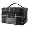 PackIt Freezable Bottle Cooler for Breastmilk and Formula, Black Grid,
