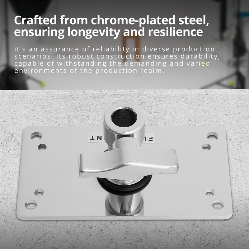 Flashpoint Wall Plate with 5/8" Locking Receiver