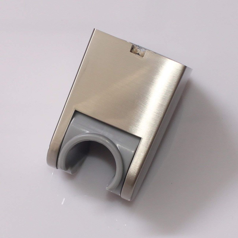 Square Solid Brass Hand Held Shower Head With Wall Connector