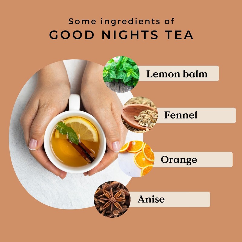 Herbal Tea Organic Good Night 100g (+50 Cups) | SLEEP
