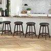 Giantex Bar Stools Set of 2, 24" Counter Height Bar
