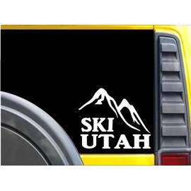 Ski Utah K651 6 inch Sticker Mountain decal